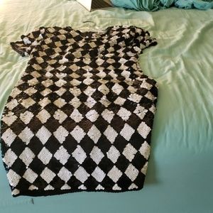 Aj bari sequin dress